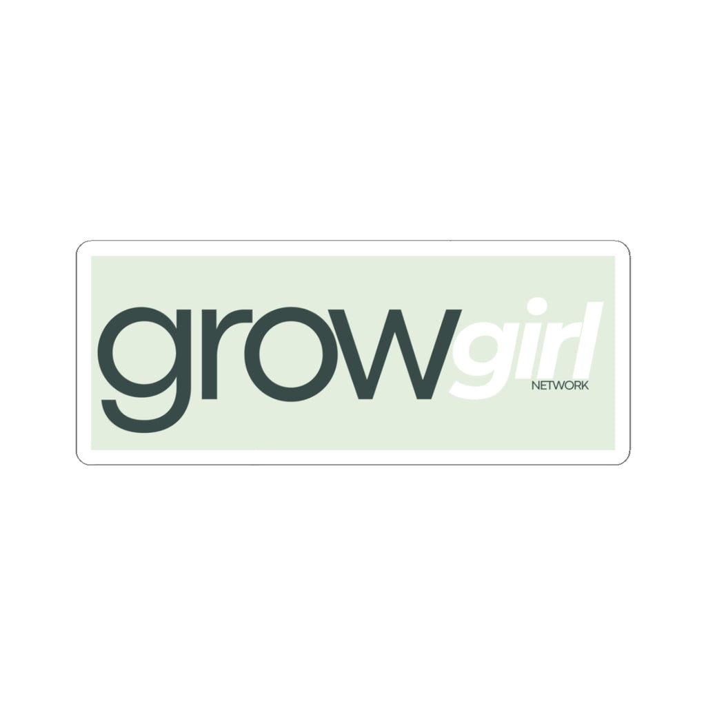 GrowGirl-Cut Stickers